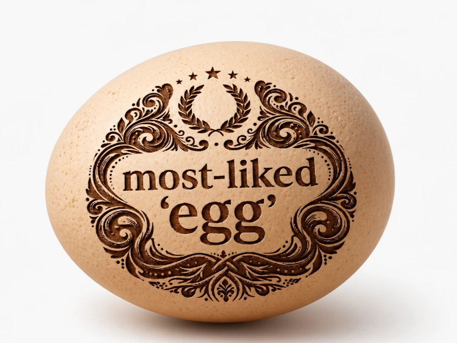 egg - most liked atomm model