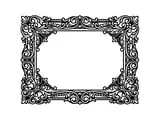 [Laser cut and engrave] 18 Ornate Frame Laser Cut Designs
