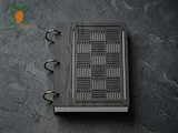 [Laser cut and engrave] 4 Laser Cut A5 Wooden Notebook Covers