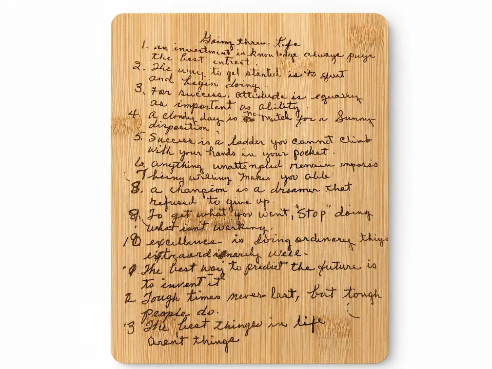 bamboo cutting board