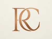 [Laser cut and engrave] Elegant RC Monogram Logo Design
