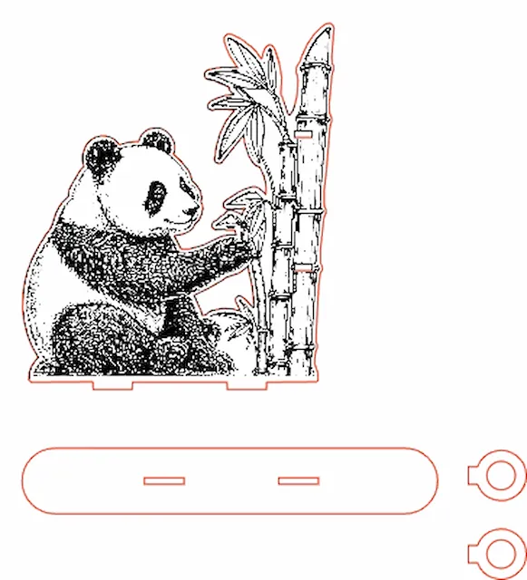 panda stylo.xs