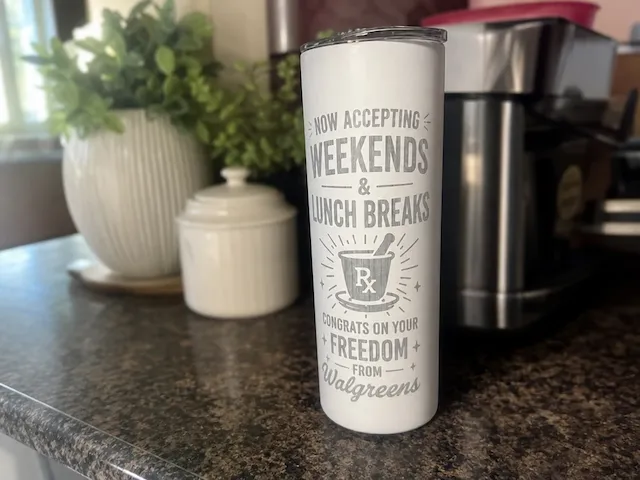 Freedom from Walgreens Tumbler