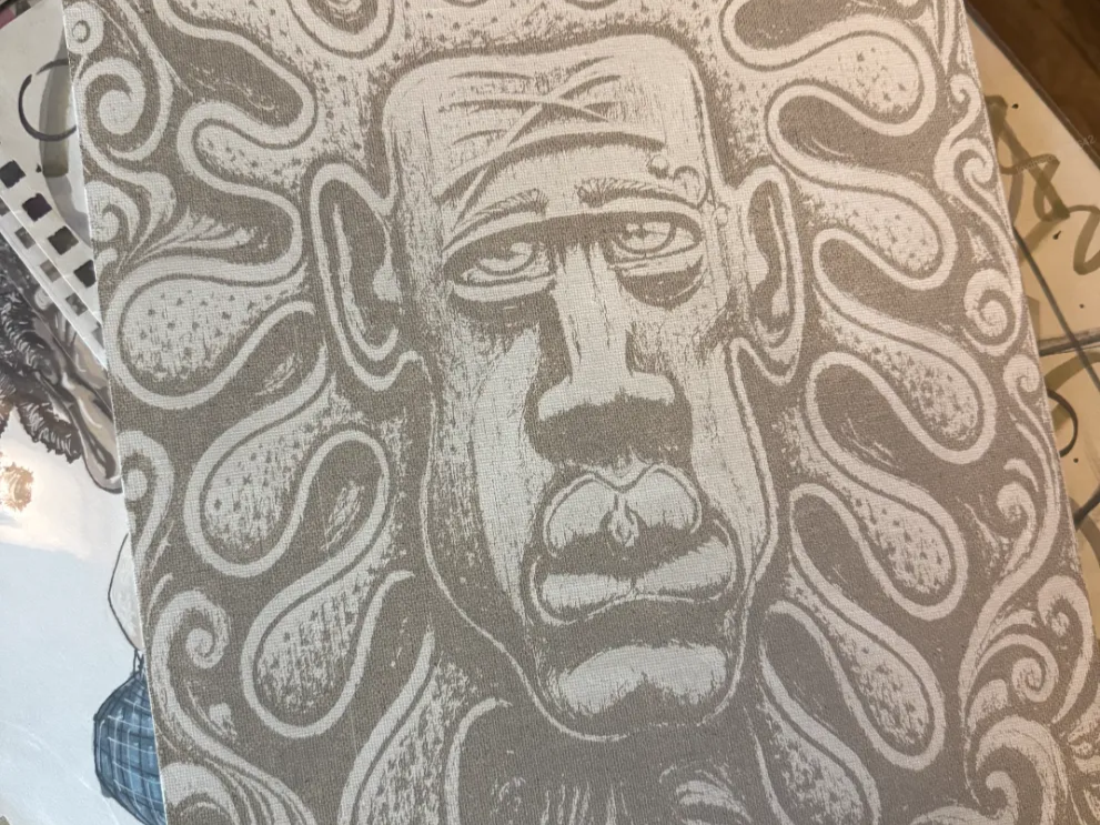 floating 3d head