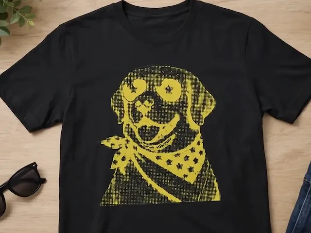Halftone to 3D Printed T-Shirt Transfer Using Atomm AIMake Editor and Bambu P1S
