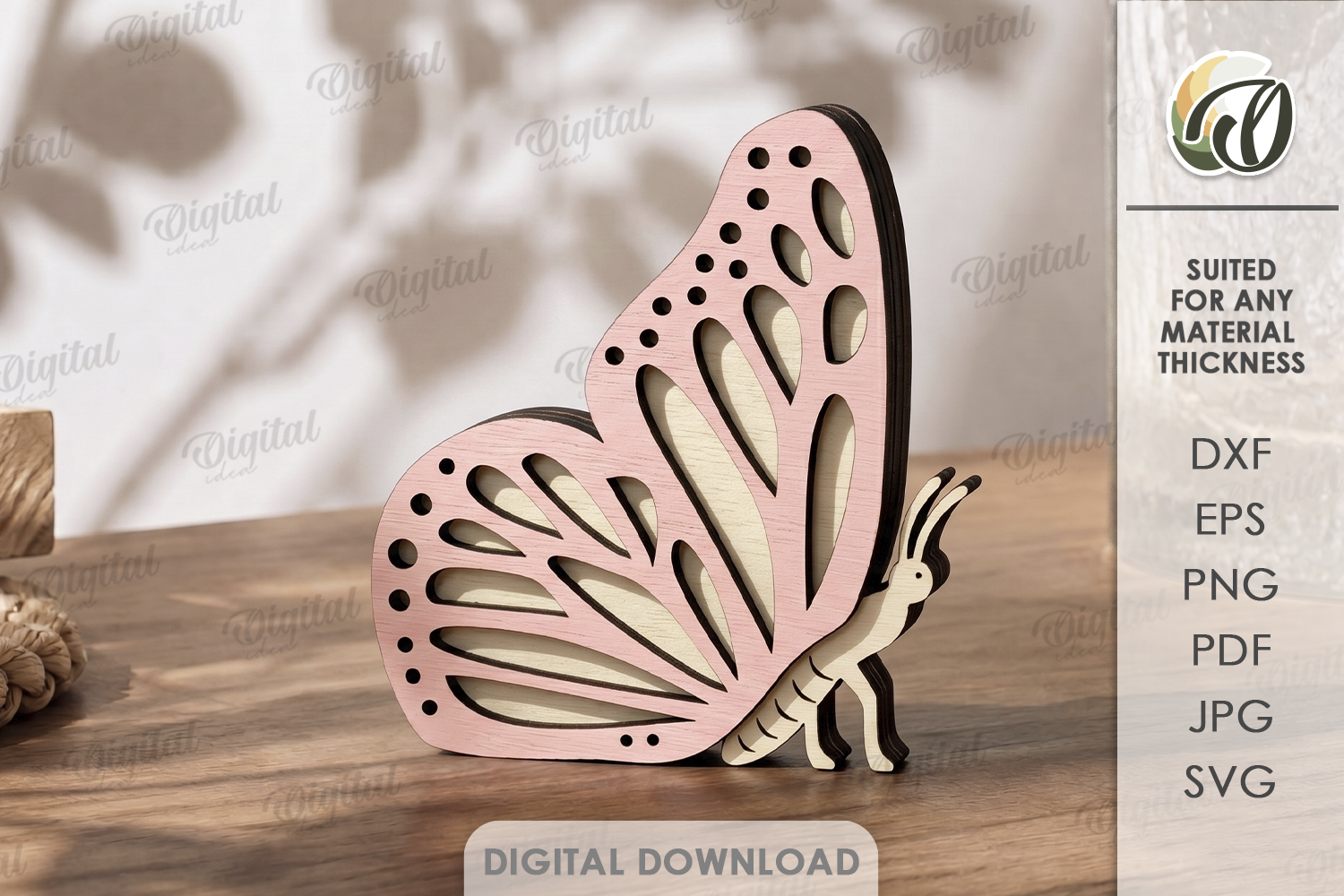 [Laser cut and engrave] 3D Animal Shelf Sitters Bundle. Home Wildlife Decor Lasercut File. Nursery Bookshelf Decoration. Butterfly. Turtle. Whale. Snail. Bird stand