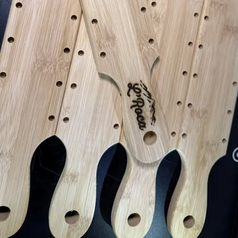 bamboo wooden paddle