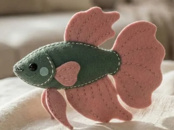 Stitched machine embroidery Plush Toy