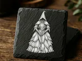 [Laser cut and engrave] The Huskbound Bride