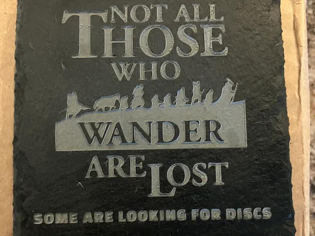LOTR DISC GOLF COASTER