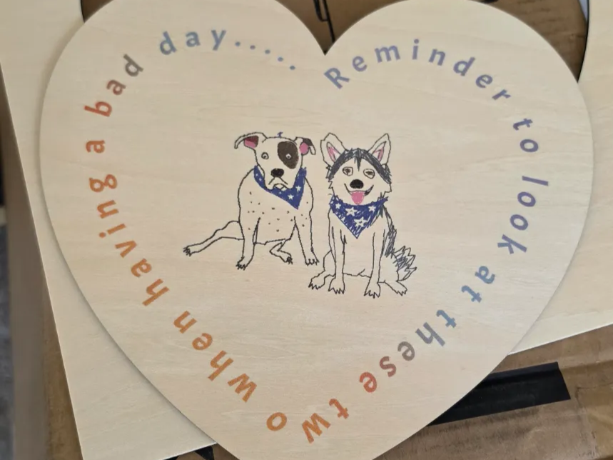 Sign to look at every day at work