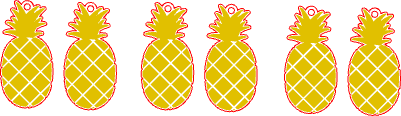 orange&pineapple earrings.xs