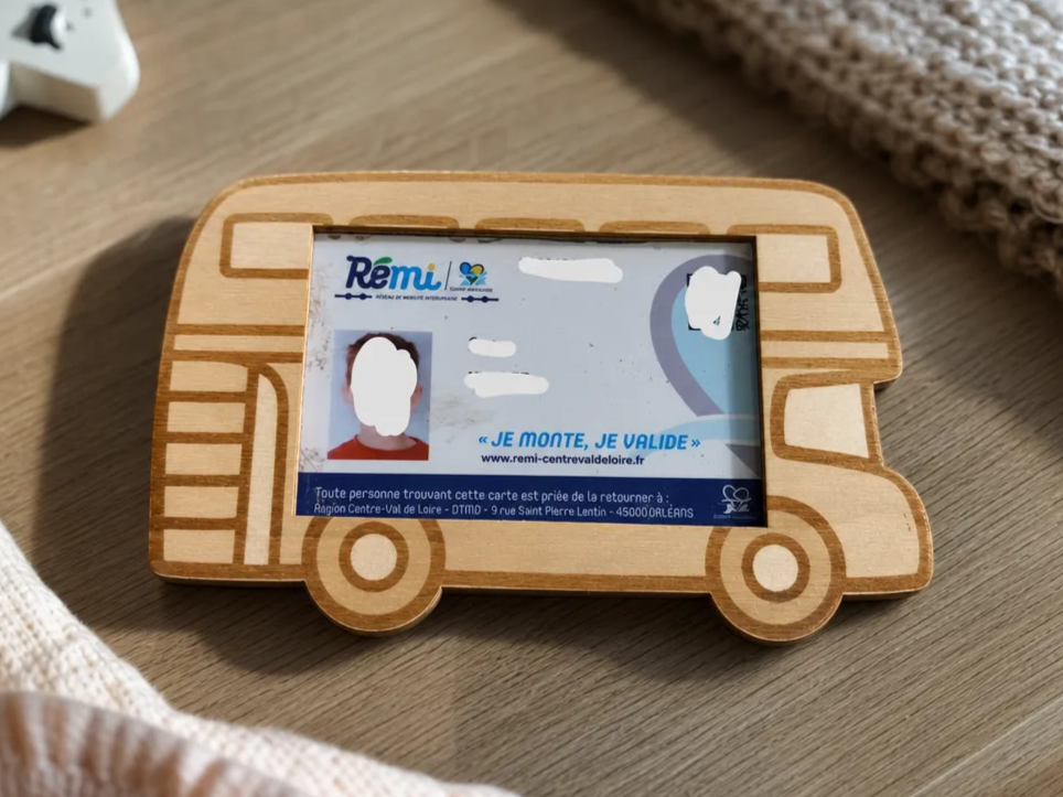 porte carte de bus