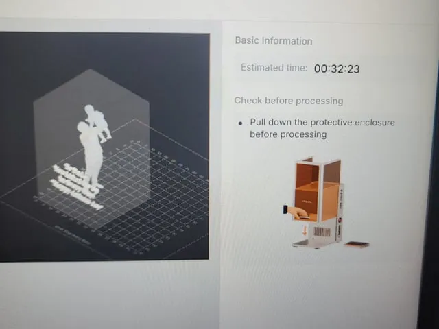 Кришталевий блок «Батько і Дитина» з сентиментами. {Радісний підйом} instruction: step 1 - 