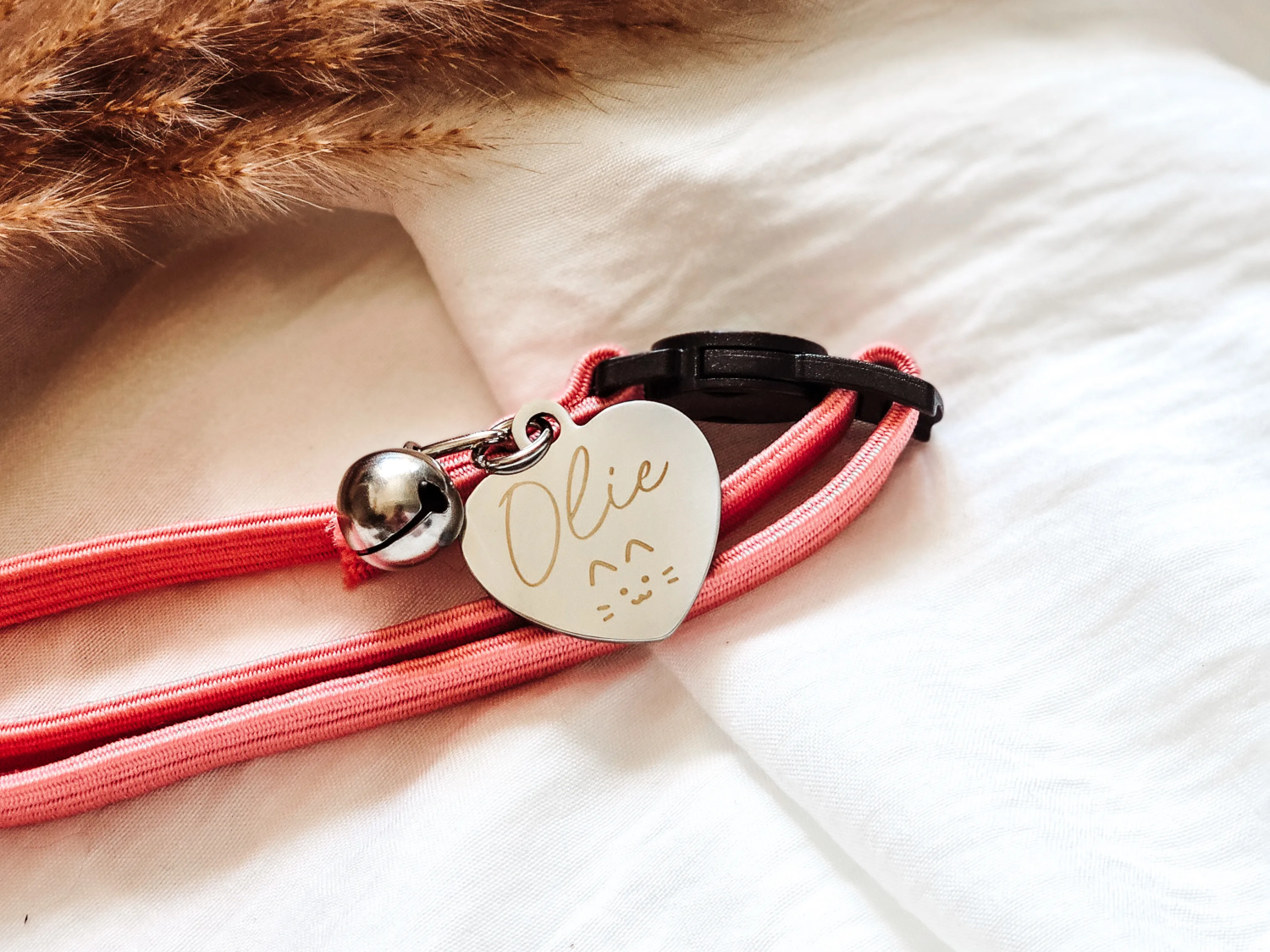 Médaillon pour collier chat