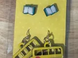 [Laser cut and engrave] Teacher Appreciation Earrings -Variety!