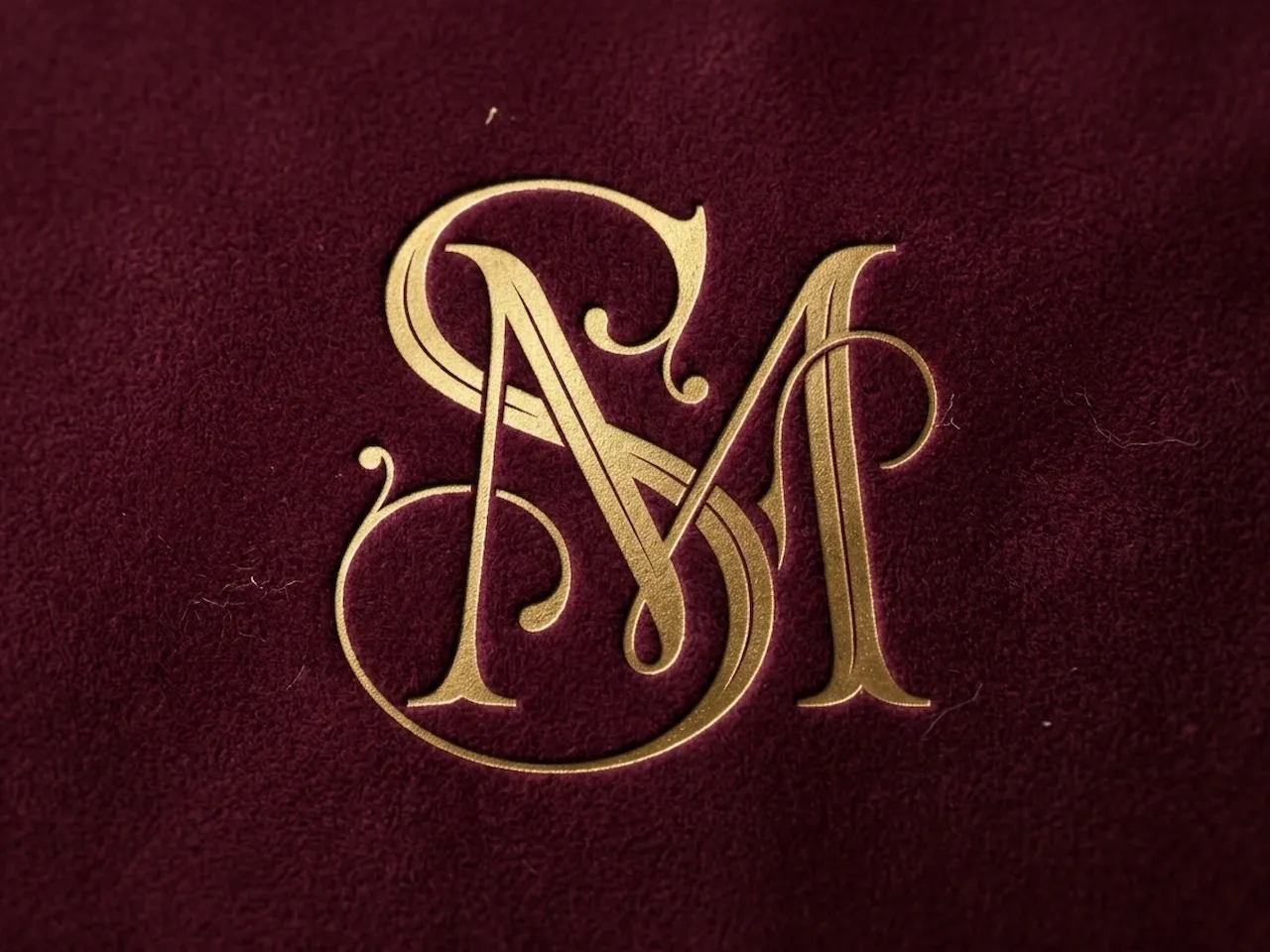[Laser cut and engrave] SM Signature Luxe Monogram Emblem