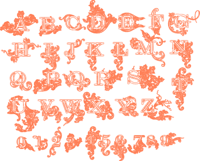 Floral Letters.xs