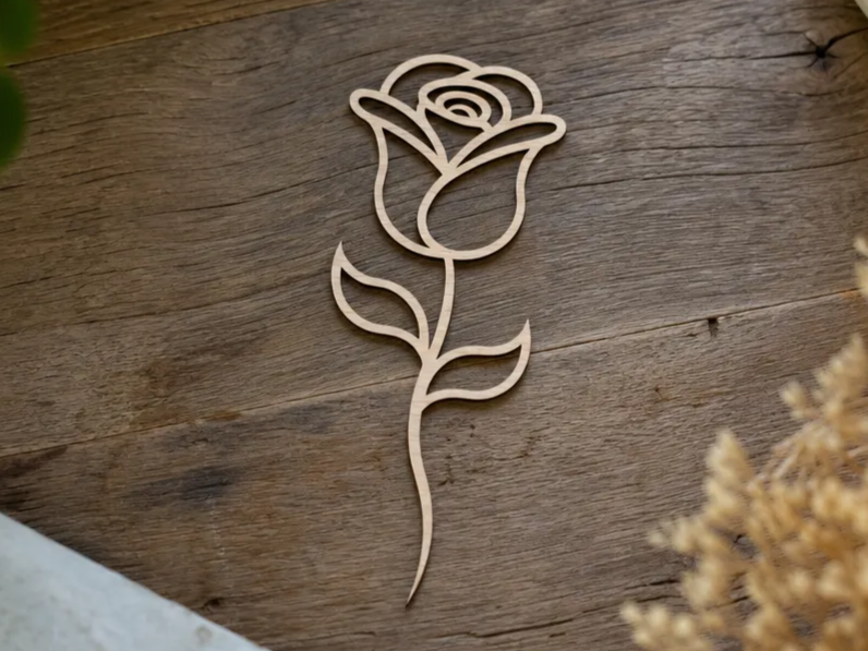 Rose - Laser Cutting Design File