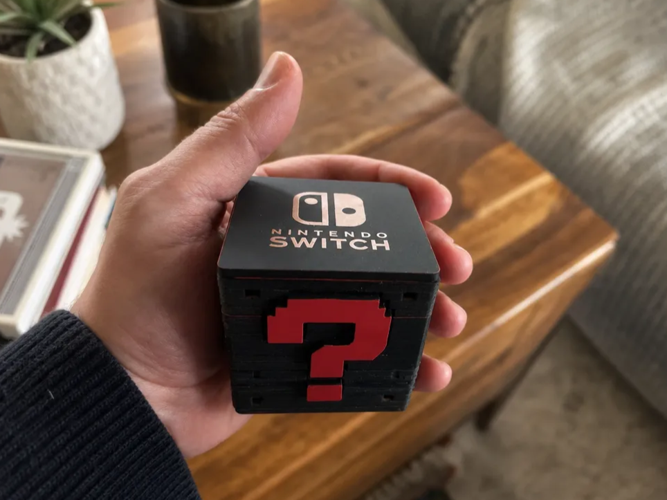 Caja organizadora para cartuchos de juegos Nintendo Switch