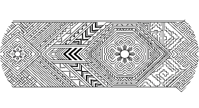 Knife with Tribal Design.xcs