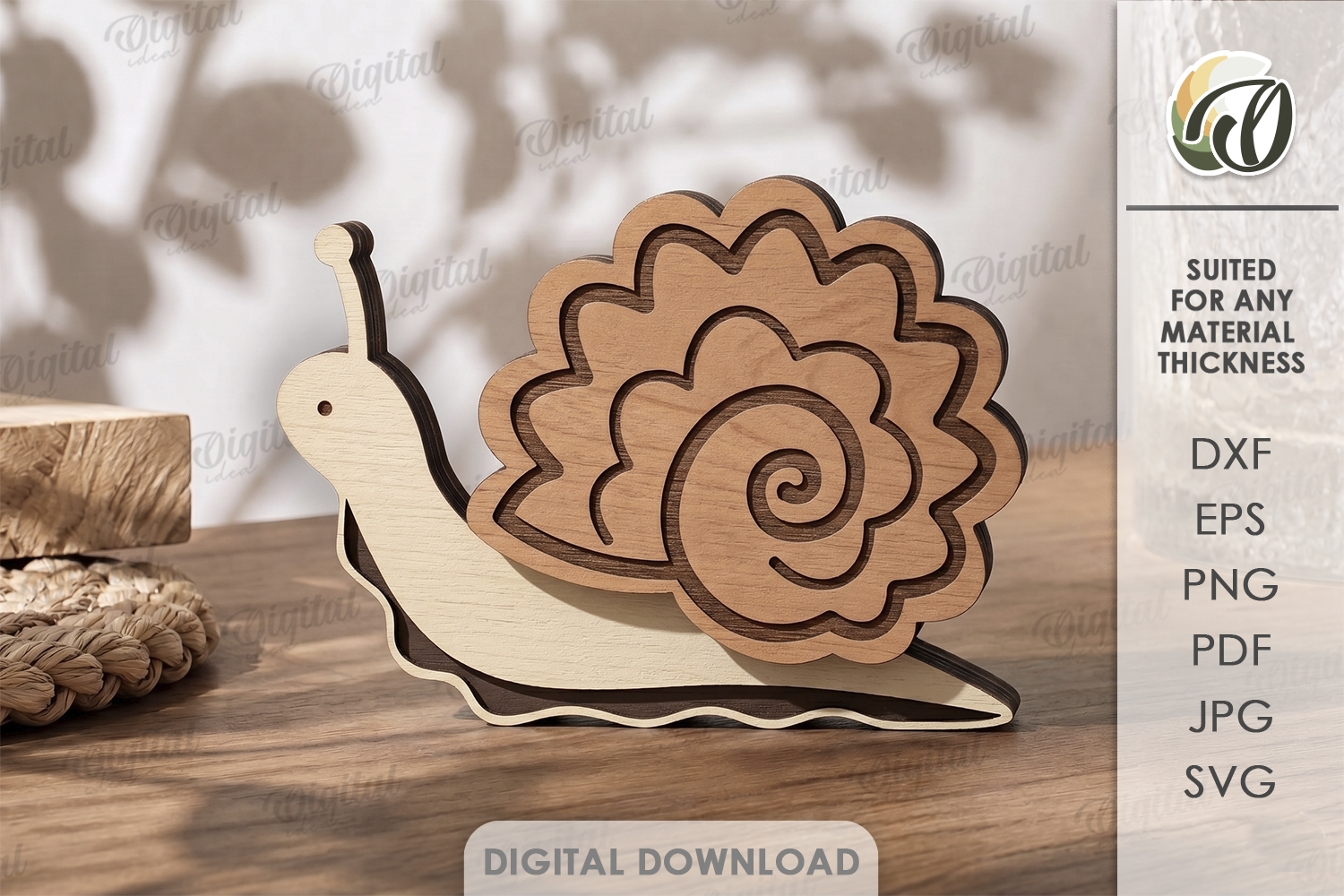 [Laser cut and engrave] 3D Animal Shelf Sitters Bundle. Home Wildlife Decor Lasercut File. Nursery Bookshelf Decoration. Butterfly. Turtle. Whale. Snail. Bird stand