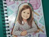 [Laser cut and engrave,UV printing,Inkjet printing] Agenda scolastica personalizzata con foto e motivi grafici