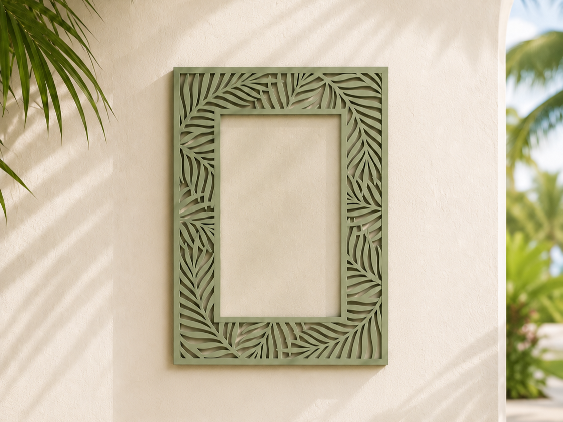 Cornice tropicale con gancio