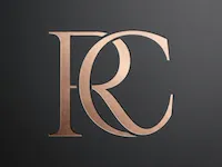 [Laser cut and engrave] Elegant RC Monogram Logo Design