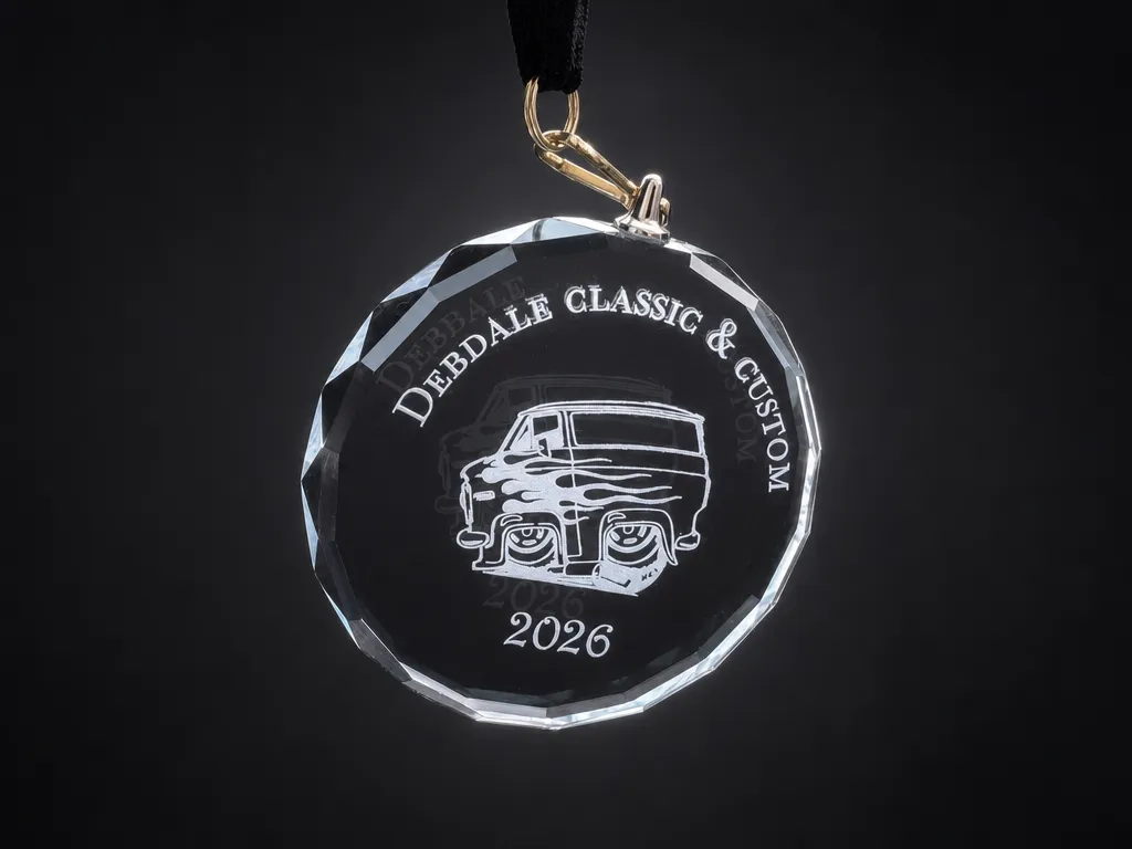 K5 crystal medal