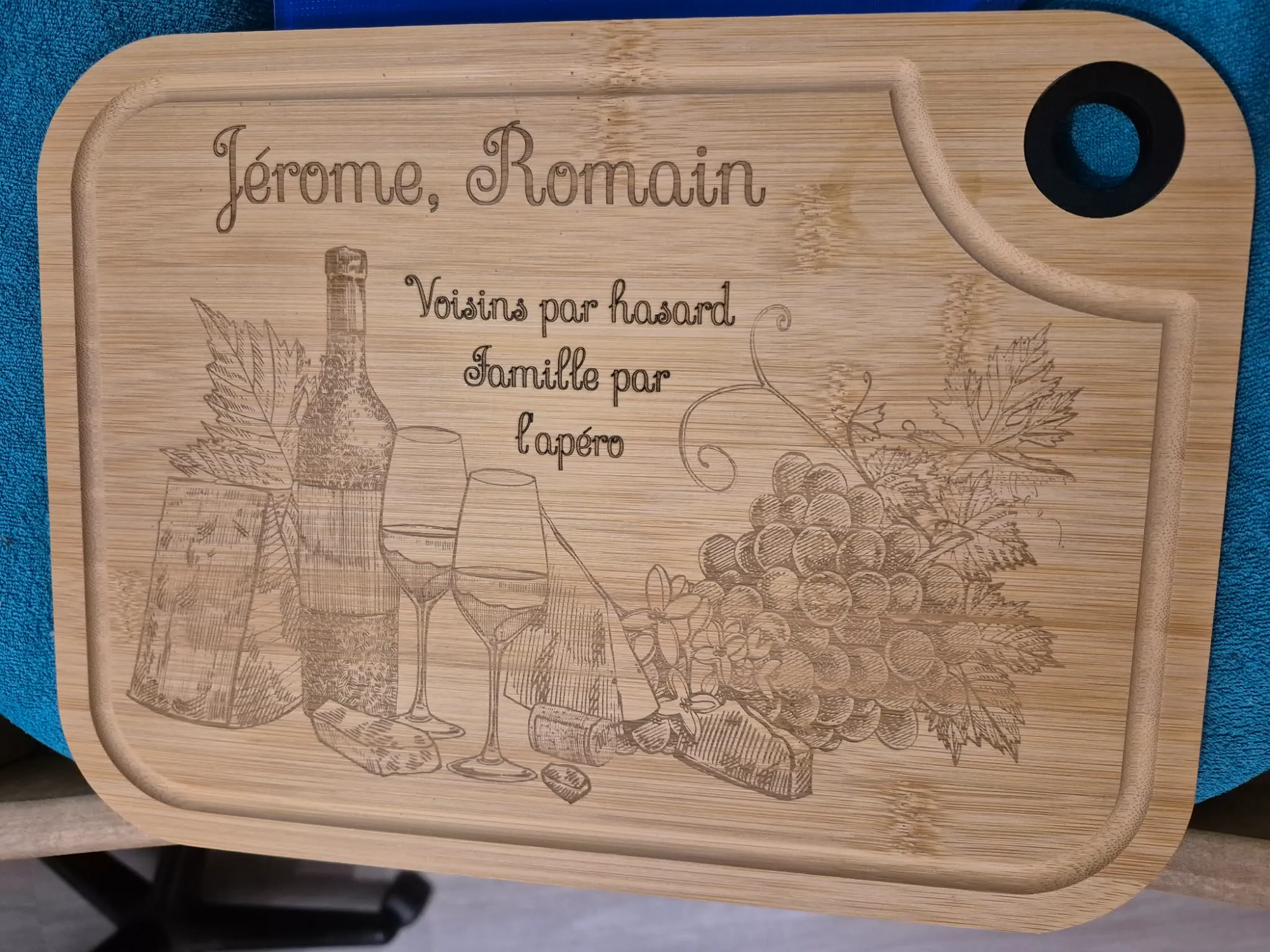 planche apéro pour voisins