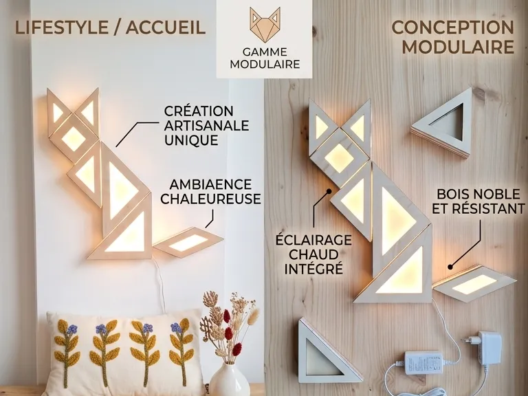 lampe tangram