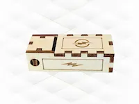 [Laser cut and engrave] Gift Box Case Flash Memory Laser Cut Template, Cover SSD Laser Cutting Design