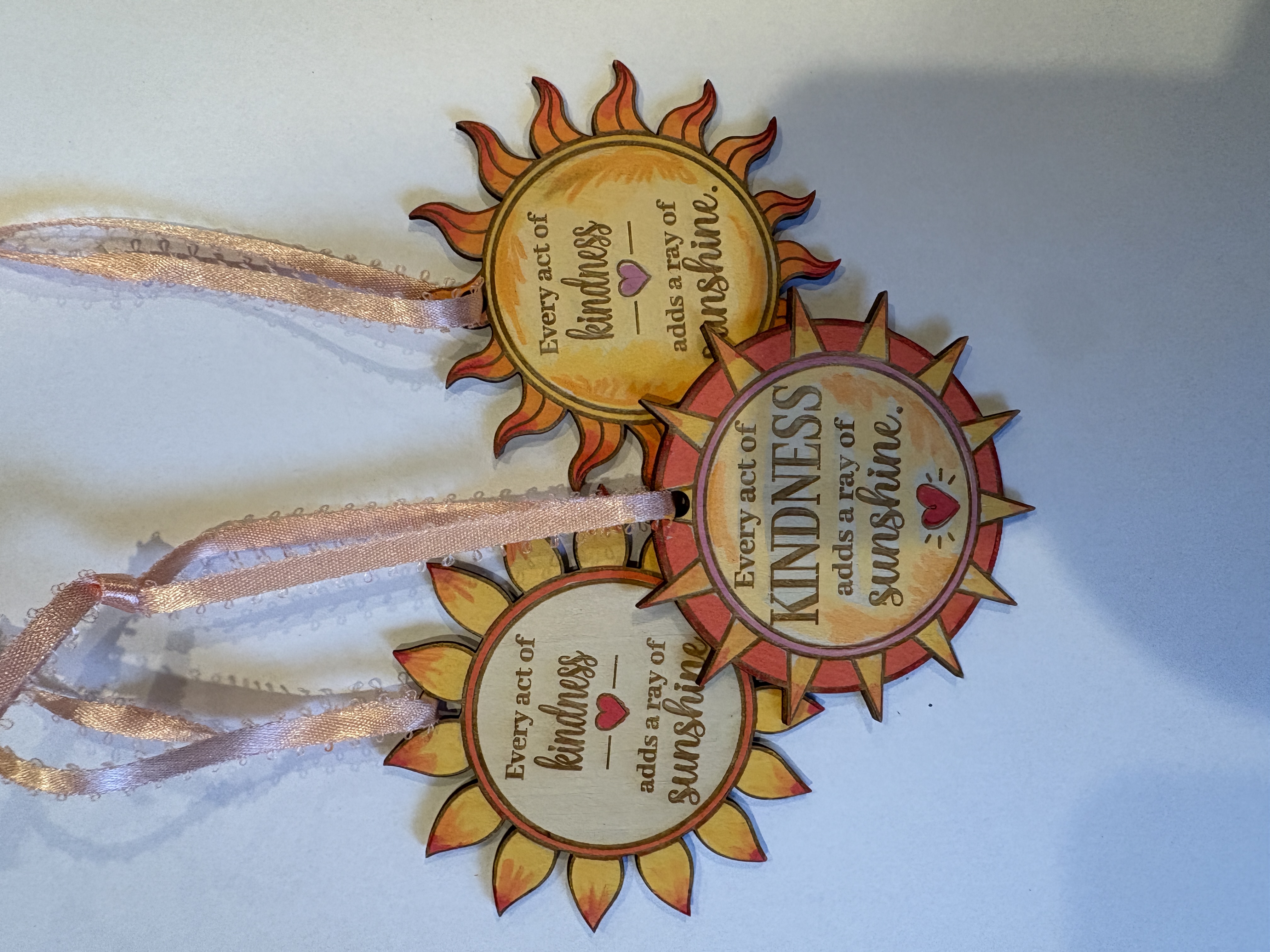 The Kindness Sun Project-EveryAct of Kindness Adds a Ray of Sunshine Campaign instruction: step 3 - Paint