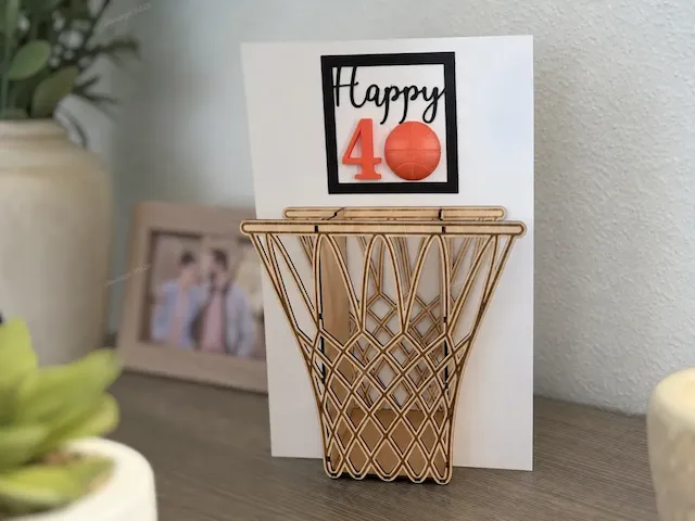 Basketballkorb Geschenkkorb Müllkorb