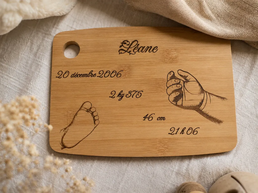 plaque naissance
