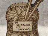[Laser cut and engrave] Pot à crayons en forme de pelote de laine Passion Tricot