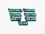 [Laser cut and engrave] Personalized Name Tags with Teal Lettering on Black Background