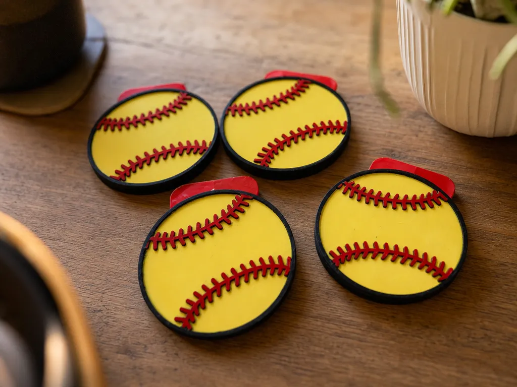Softball Gift Card Holders