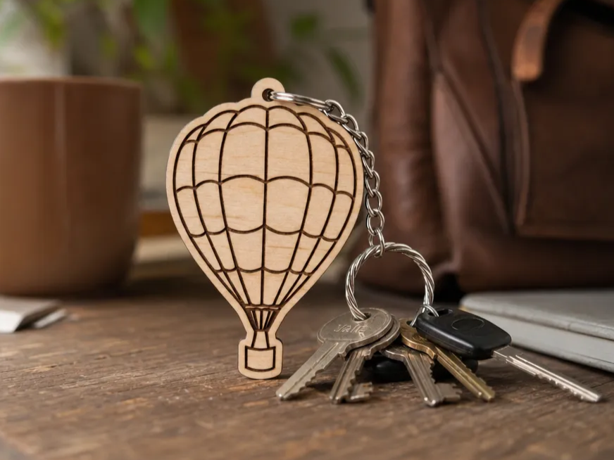 Keychain - Hot Air Balloon