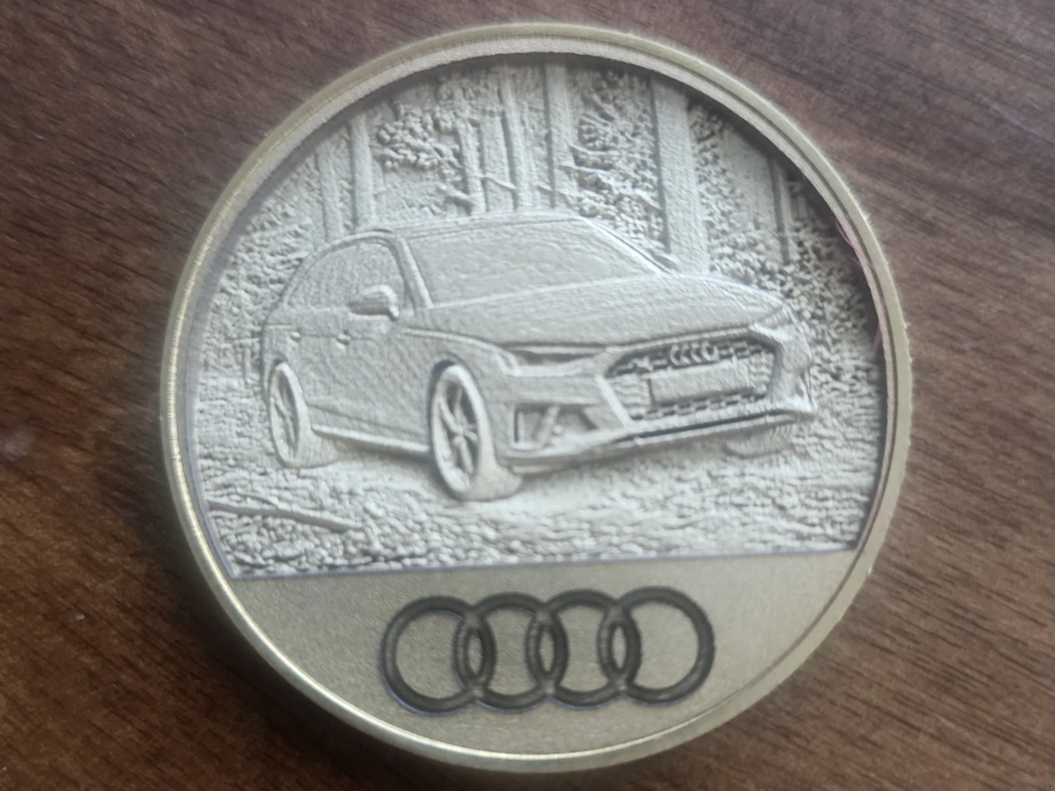 Audi A4 wagon coin