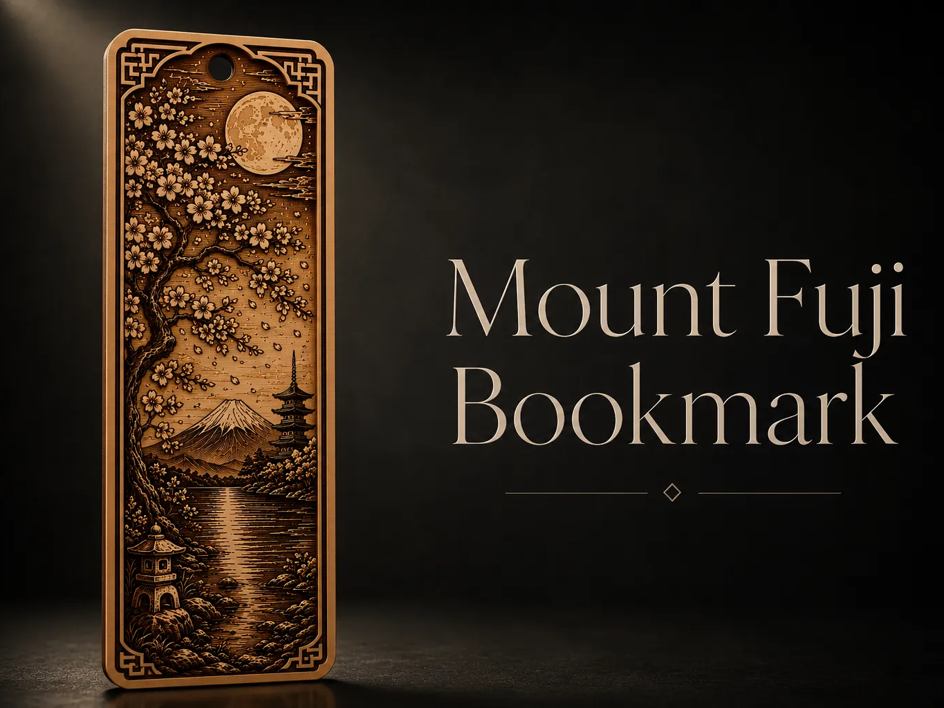 Mount Fuji Bookmark