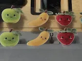 [Inkjet printing,Other] Cute Kawaii Fruit Stickers with Smiling Faces