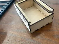 [Laser cut and engrave] Boîte de rangement coulissante en bois pour cartes de jeu