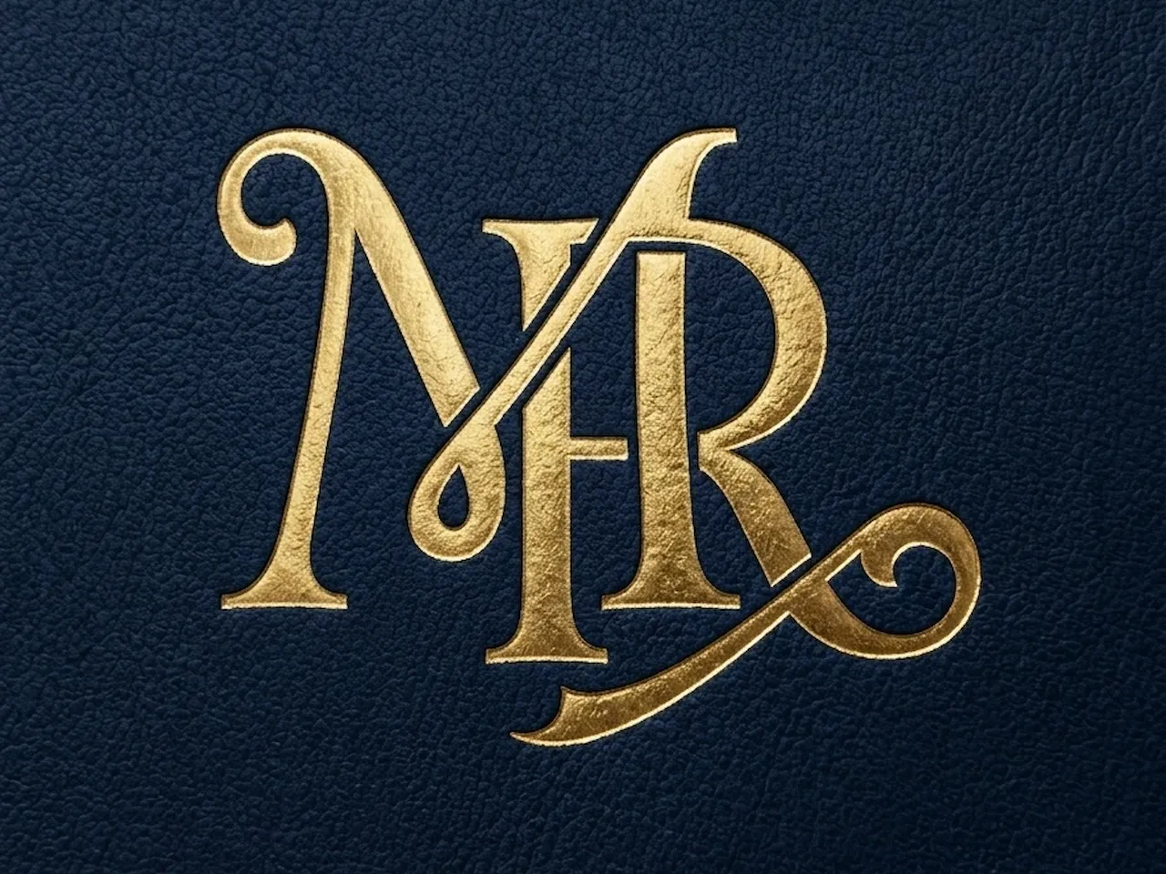 [Laser cut and engrave] MR Timeless Wedding Emblem – Graceful M & R Initial Design for Invitations, Reception Décor, Laser Cutting, Engraving & Keepsakes