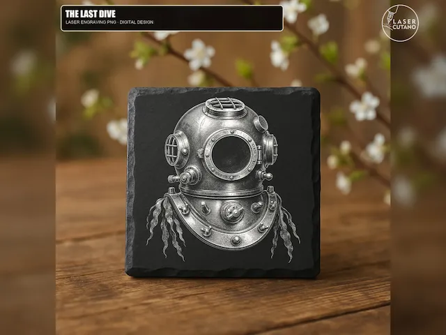 The Last Dive - Laser Engraving PNG