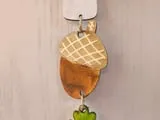 [Laser cut and engrave] Wandbehang mit Eichhörnchen Motiv und herbstlichen Waldsymbolen