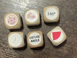 [Laser cut and engrave,Inkjet printing] Angle Battle Educational Math Dice Game for Classroom Learning