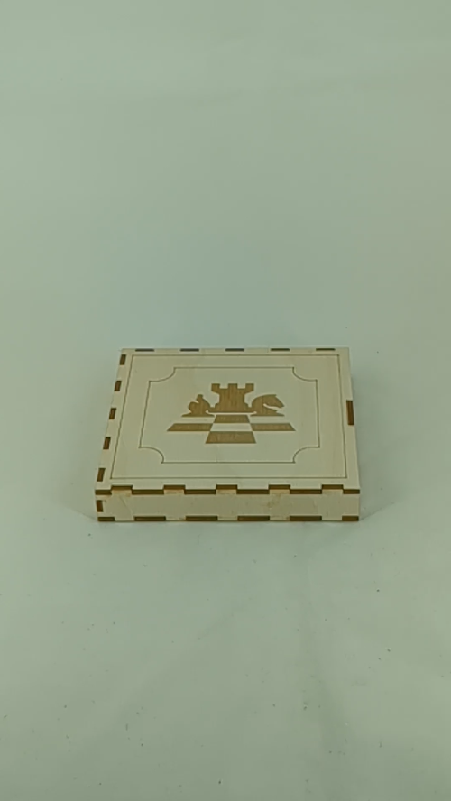 [Laser cut and engrave] Gift Set Game Chess Laser Cut Template, Portable Games, Laser Cutting Design