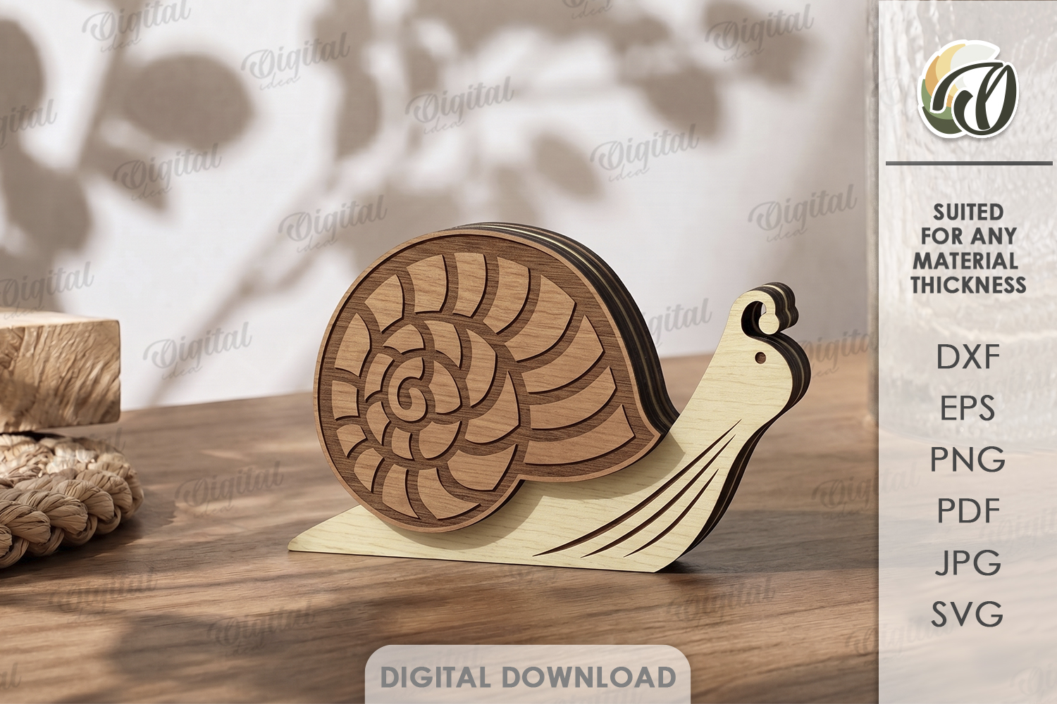 [Laser cut and engrave] 3D Animal Shelf Sitters Bundle. Home Wildlife Decor Lasercut File. Nursery Bookshelf Decoration. Butterfly. Turtle. Whale. Snail. Bird stand